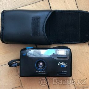 analogový fotoaparát Vivitar PS88 s pouzdrem + baterie