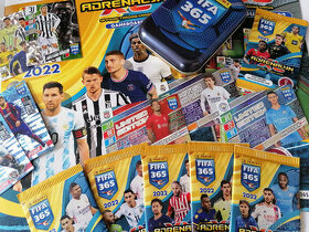 Fotbalové kartičky FIFA 365 2022 - Albumy, balíčky, boxy..