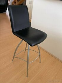Barové kožené židle