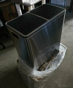 NOVÝ RECYKLAČNÍ ODPADKOVÝ KOŠ 2X30L - 1