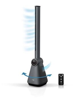 Téměř nepoužívaný otočný sloupový ventilátor zn. Concept