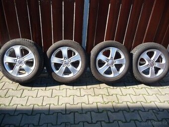 ALU KOLA 16 5x112 SEAT, OCTÁVIA 2 Golf 5,6 NOVÉ PNEU
