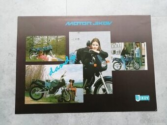 Motocykl Motor Jikov Dandy 50 prospekt - doprava v ceně