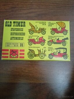 Krabička Old Timer stavebnice historického automobilu