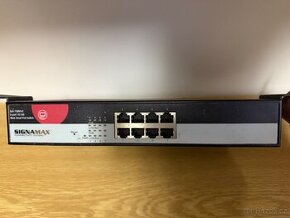 8portový PoE switch Signamax - 1