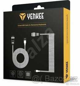 YENKEE GAMING YCU COIL BK Kroucený kabel (nové) - 1