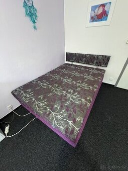 Čalouněná postel s úložným prostorem - Válenda Zuzana 140x20