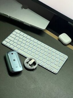ZÁRUKA Magic Keyboard TOUCH ID + Mouse 3 (modrá / blue)