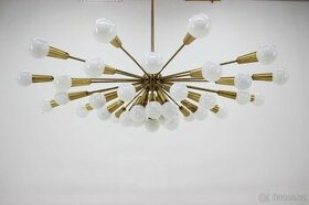 Obrovský retro lustr Sputnik