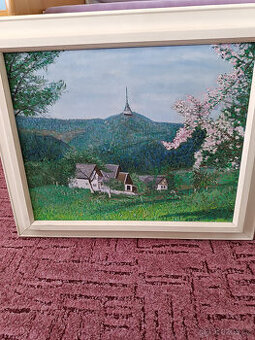 Starý obraz -JEŠTĚD,