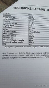 Krbová vložka  Turbo Fonte