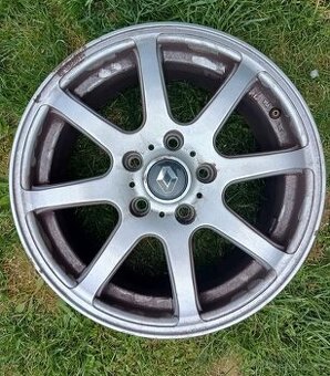 ALU kola 5x114.3 R16 J7 et 45 díra 72,6 s pokličkami Renault