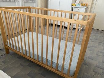 Dětská postýlka IKEA Gulliver vč. matrace