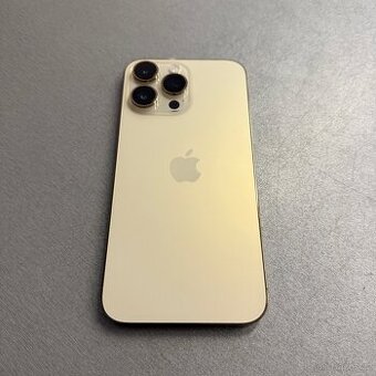 iPhone 14 Pro Max 128GB gold, bez škrábance, rok záruka