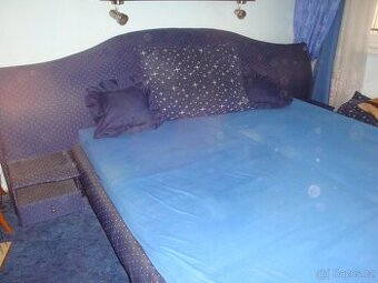 čalouněná manželská postel - 220x190..česká výroba - NE IKEA