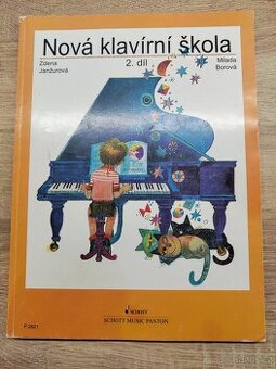 Nová klavírní škola 2.díl - učebnice klavíru