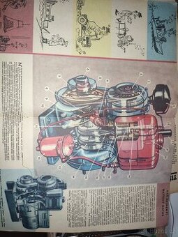 Motor Zetor, Slavia,traktor