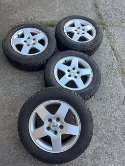 Alu kola r15 5x110 65.1 zimní pneu