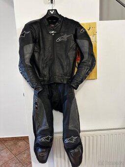Kožená kombinéza na motorku Alpinestars