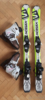 Dětské lyže Salomon 100 cm Boty Salomon 20/20,5 - 247 mm