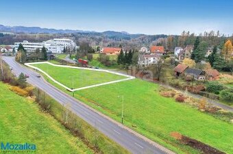 Rovinatý pozemek pro výstavbu komerčních objektů Dolní Dobro