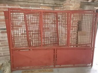 Brána  dvoukřídlá a branka