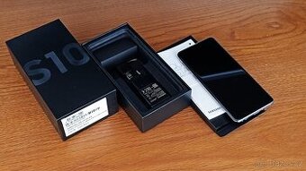Samsung Galaxy S10 komplet balení, stav nového