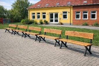 Dřevěná zahradní lavička 180 cm