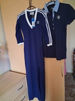 Šaty adidas vel.xs,golfové triko vel.36