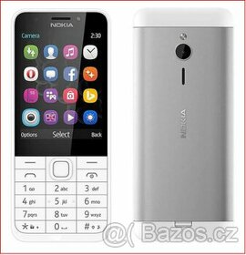 Nokia 230 Dual SIM, stříbrná/ PRODEJ