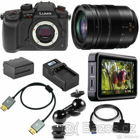 Panasonic Lumix DC-GH5s Mirrorless Camera w12-60mm Lens, Ato