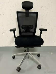 Kancelářská židle Sidiz s podhlavníkem a bederní opěrkou - 1