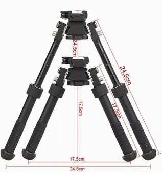 bipod picainny rychloupínák V8 17 - 25cm