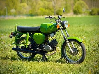 Simson S50B1 s TP a Okresní SPZ, nová STK.