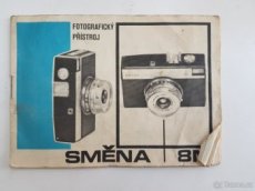 prodám originál návod k fotoaparátu SMĚNA