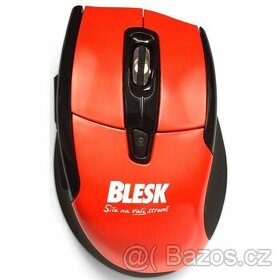 Bezdrátová laserová myš Blesk