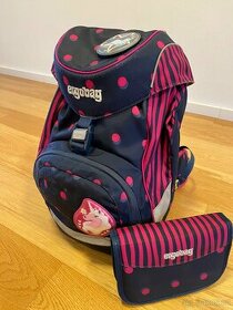 Ergobag prime confetti školní batoh + pouzdro