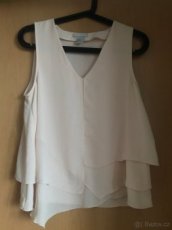Lehký béžový top H&M - 1