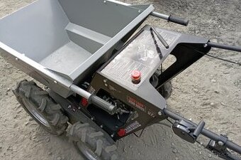 dumper, kolový dumper, stavební kolečko,