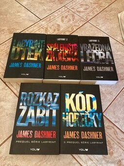 James Dashner Série Labyrint + 2 x prequel - 1