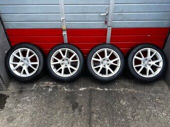 Original ALU kola Audi 18" 7,5J ET37 pneu 225/50/R18