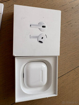 Zánovní Apple AirPods 4 - kompletní balení, záruka