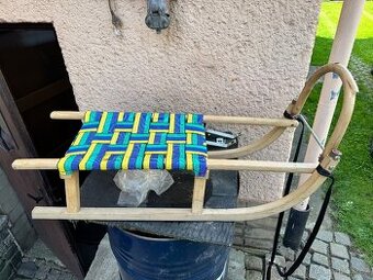 Dřevěné saně - 1