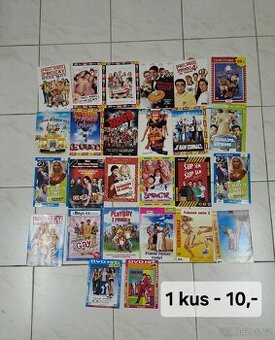 DVD - zahraniční komedie, zamilované,akční - 1