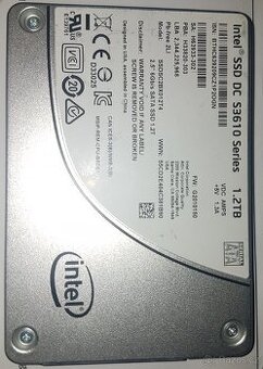 SSD disk MLC intel DC S3610 1.2TB original perfektni - 1