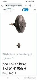 Posilovač brzd