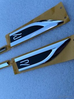 Volkswagen Zadny a bocny emblem R R-line original - 1