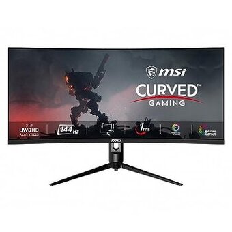 UWQHD ZAHNUTÝ MONITOR MSI 34/144HZ