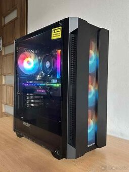 Herní PC - RX 5700 XT, Ryzen 5 5500, záruka