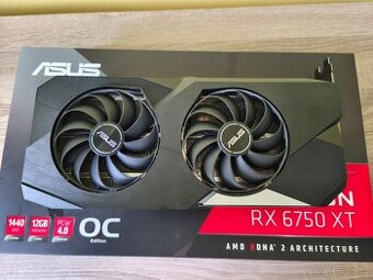 ASUS RX 6750 XT 12 GB (Záruka)